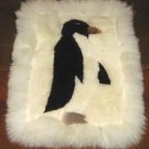 Alpaca fur rug, carpet with 40 x 35 cm, 16 x 14 Inches