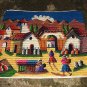 Hand woven Peruvian motive wall cloth/rug