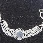 Alpaca silver bracelets, jewelry with a river stone