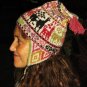 Original Peruvian Chullo, Hat warm pure Alpaca wool