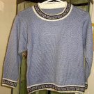 Light blue Toddlers sweater, Alpacawool knitted