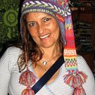 Multicolour peruvian chullo long tail hat, Alpacawool