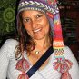Multicolour peruvian chullo long tail hat, Alpacawool