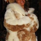 Fur Jacket,coat made of Babyalpaca pelt, outerwear