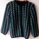 Douple knitted warm Cardigan made of Alpacawool