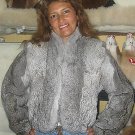 chinchilla pelt, fur,cincilla jacket coat