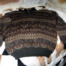 Sweater, v-neck with ziper made of Alpaca wool