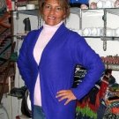 Combination of a Cardigan and sweater, Alpacawool