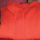 Red sweater made of Alpaca wool, all sizes