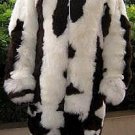 Overal made of alpaca fur, outerwear pelt