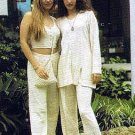 White shirt with pants, pure ekological Pima cotton