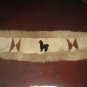 Rug for your back shelf in your car, alpaca fur carpet
