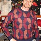Wool sweater,made of pure Alpacawool, round neck