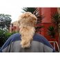Fur hat made of alpaca fur, ethnic fur cap