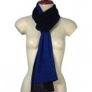 Bicolor crocheted scarf,shawl made of Babyalpaca wool