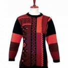 Sweater knitted of Babyalpaca wool with crew neck