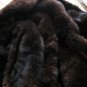 Long dark brown fur coat for men,babyalpaca pelt,outerwear