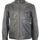 Genuine lamb nappa leather Biker Jacket,outerwear,