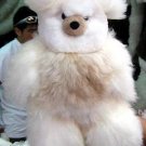 Fur teddy bear made of pure Babyalpaca fur, 32 Inches