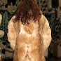 Brown fur jacket, coat made of Babyalpaca,outerwear