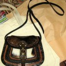 Handmade pure leather Handbag,ethnical look