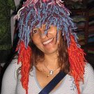 Fancy Crazy Shaggy Festival Hat pure Alpaca Wool