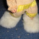Babyalpca fur slippers, house or bed shoes for Babies