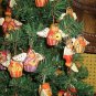 20 peruvian christmas angels, ceramik, handpainted