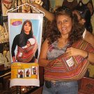 Original peruvian modern Baby-Sling, very stabil fabric