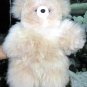 Cuddly and soft Teddy Bear, of Babyalpaca pelt, 17 inch.