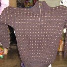 V-neck sweater,turtleneck made of pure Alpacawool