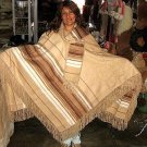 Brown Poncho, Cape made of Alpaca Wool, outerwear