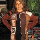 Designer sweater made of pure Alpacawool,round neck
