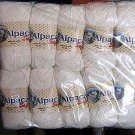1.1 pound pure white Babyalpaca wool,knitting wool