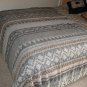 Ethnic designed blanket,coverlet made of alpacawool