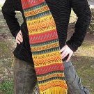 Scarf, shawl made of alpacawool, 51.1 x 8.2 Inches