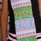 Typical peruvian scarf, shawl made of Alpacawool