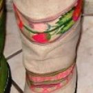 Handmade beige boots, Nappa leather shoes Handmade beige boots, Nappa leather shoes