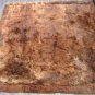 Soft dark brown Babyalpaca fur rug, 300 x 200 cm