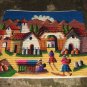 Hand woven Peruvian motive wall cloth/rug