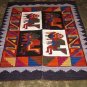 Peruvian colorful typical Rug, 4`92 x 3`61 ft, Baile de las Tijeras