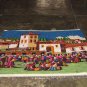 Peruvian wall rug, Fiesta in the Andes