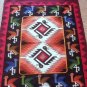 Peruvian hand weaved Rug in a design called: Marriage