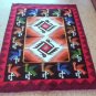 Peruvian hand weaved Rug in a design called: Marriage