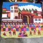 Peruvian motive wall rug , Church of Chincheros