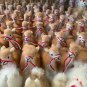 10 Alpaca Figures, Baby Alpaca Fur, 3.93 inch 10cms.