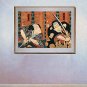 "Two Samurai with Swords"Big Japanese Art Print Samurai