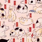 "100 Cats" BIG Japanese Cat Art Print Cat Kuniyoshi