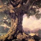 "An Ancient Tree" BIG Maxfield Parrish Art Deco Print