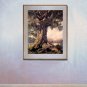 "An Ancient Tree" BIG Maxfield Parrish Art Deco Print